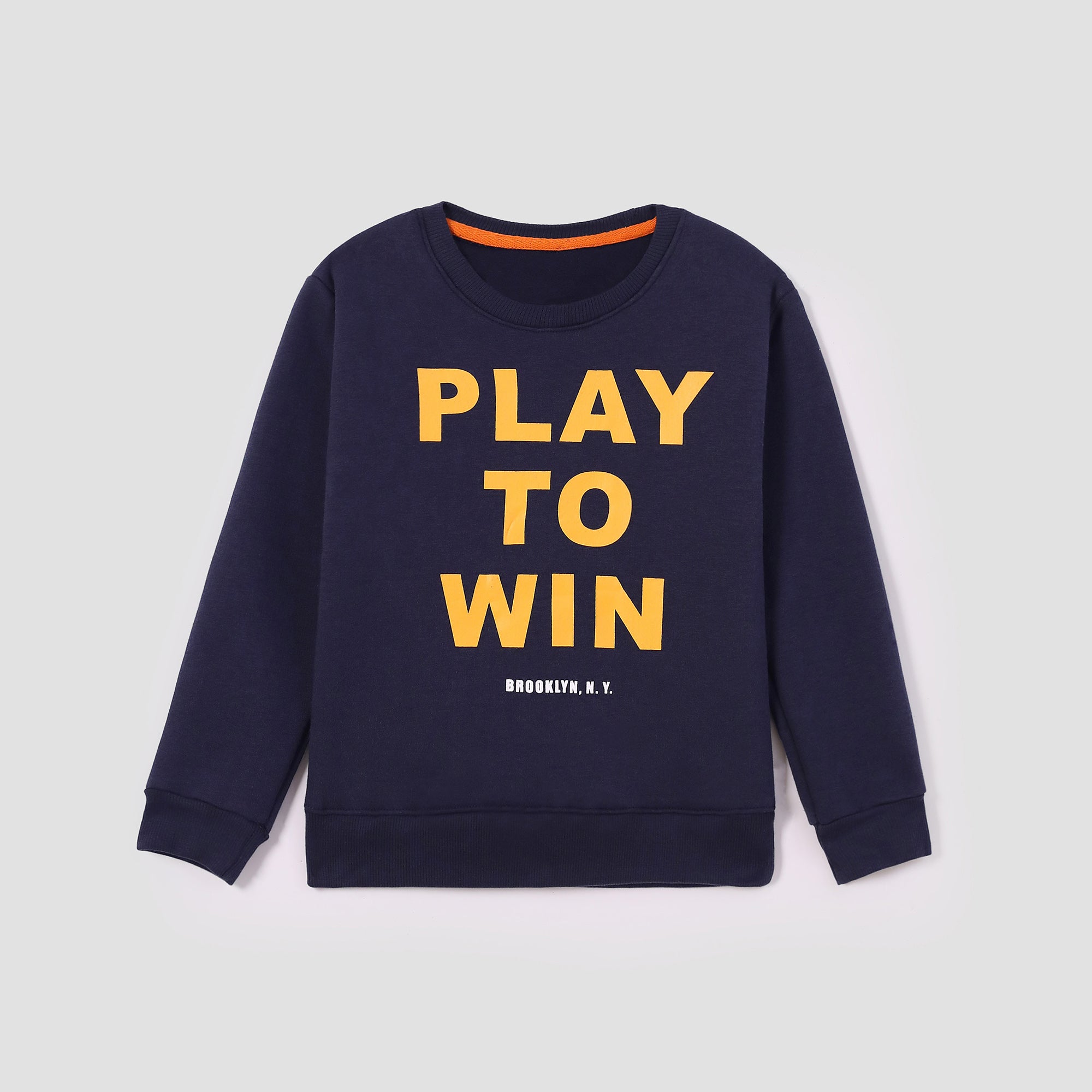 Play to Win Printed Navy Fleece Suit