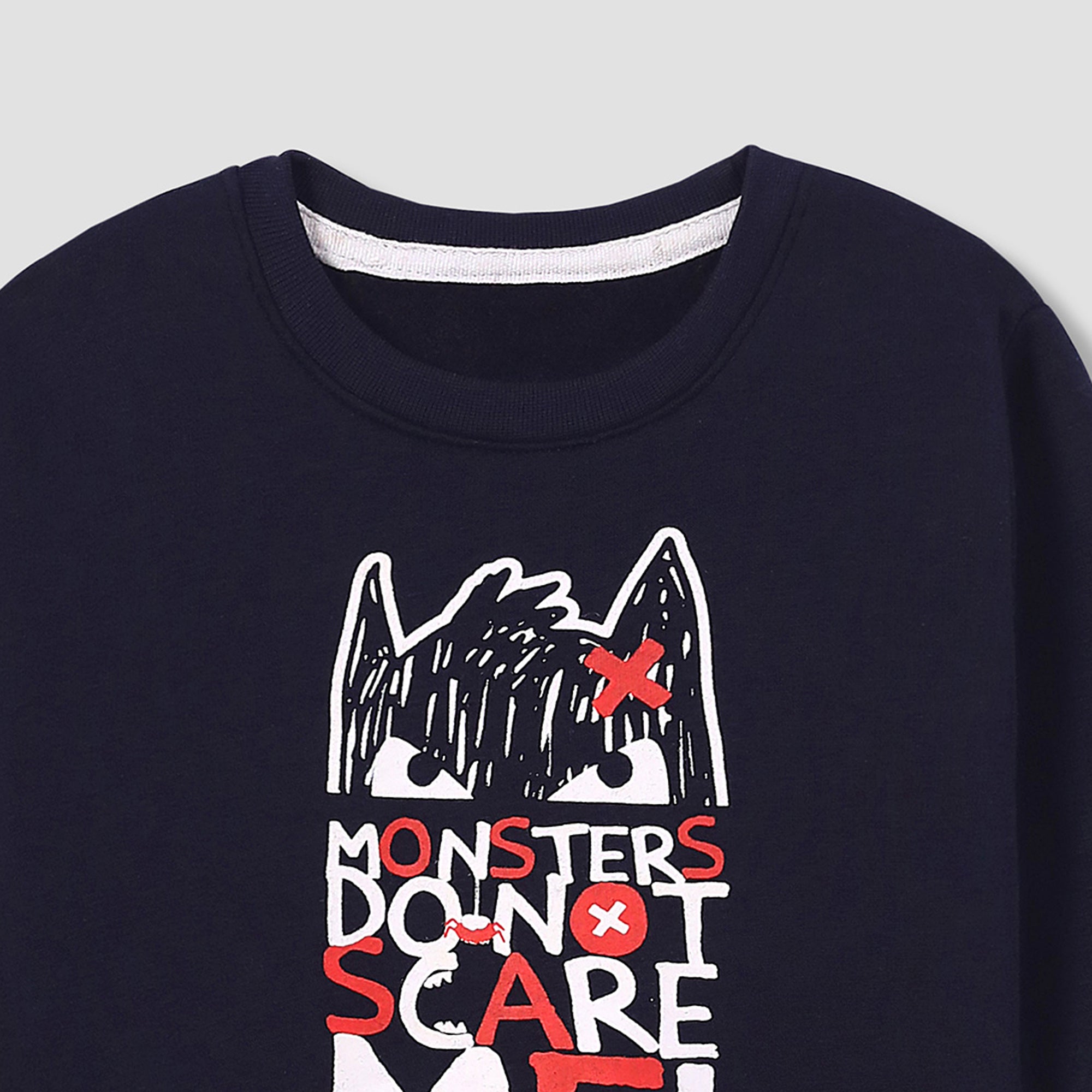 Scare Me Graphic Fleece Suit