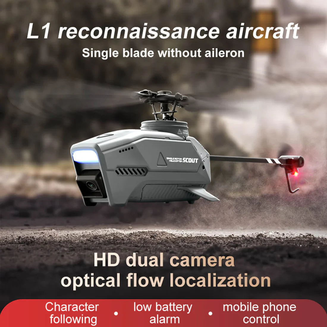 4DRC L1 RC HD Camera Helicopter