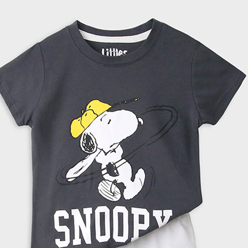 Snoopy T-shirt & Shorts Set