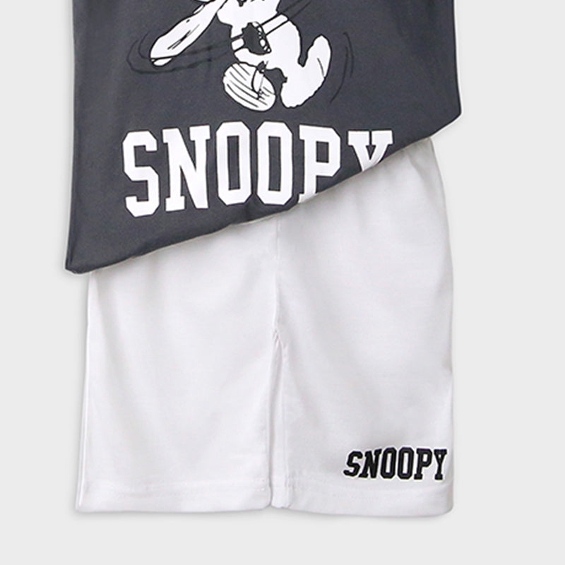 Snoopy T-shirt & Shorts Set