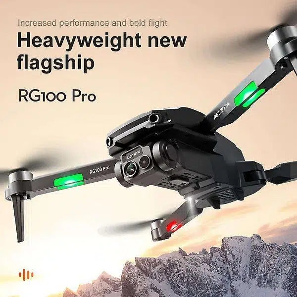 RG100 Pro HD Wifi Camera Drone with Obstacle Avoidance & Brushless Motors