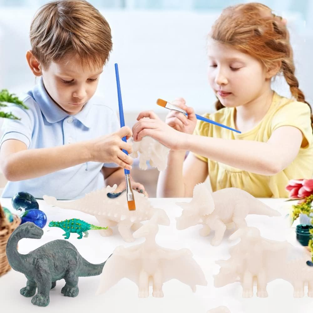 DIY Dino Color Painting Set With 12 Color