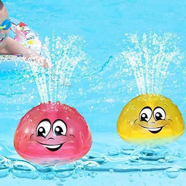 2 in 1 Multifunctional UFO Bath Toy With Light And Sound