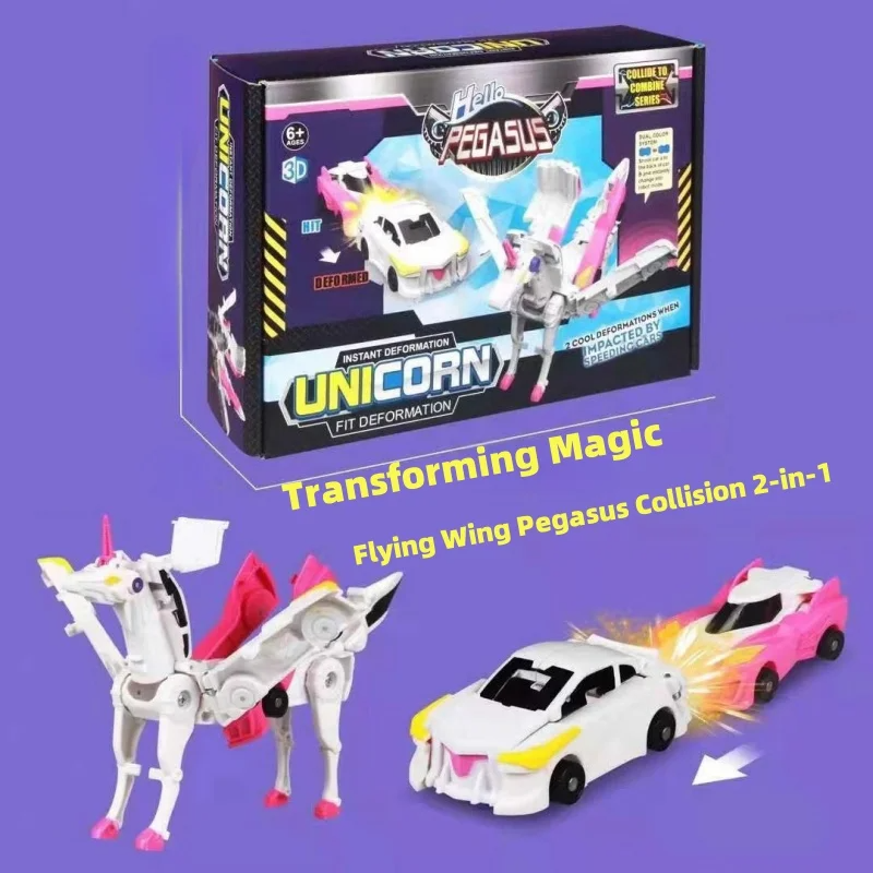 Unicorn Deformation Magnetic Robot Car