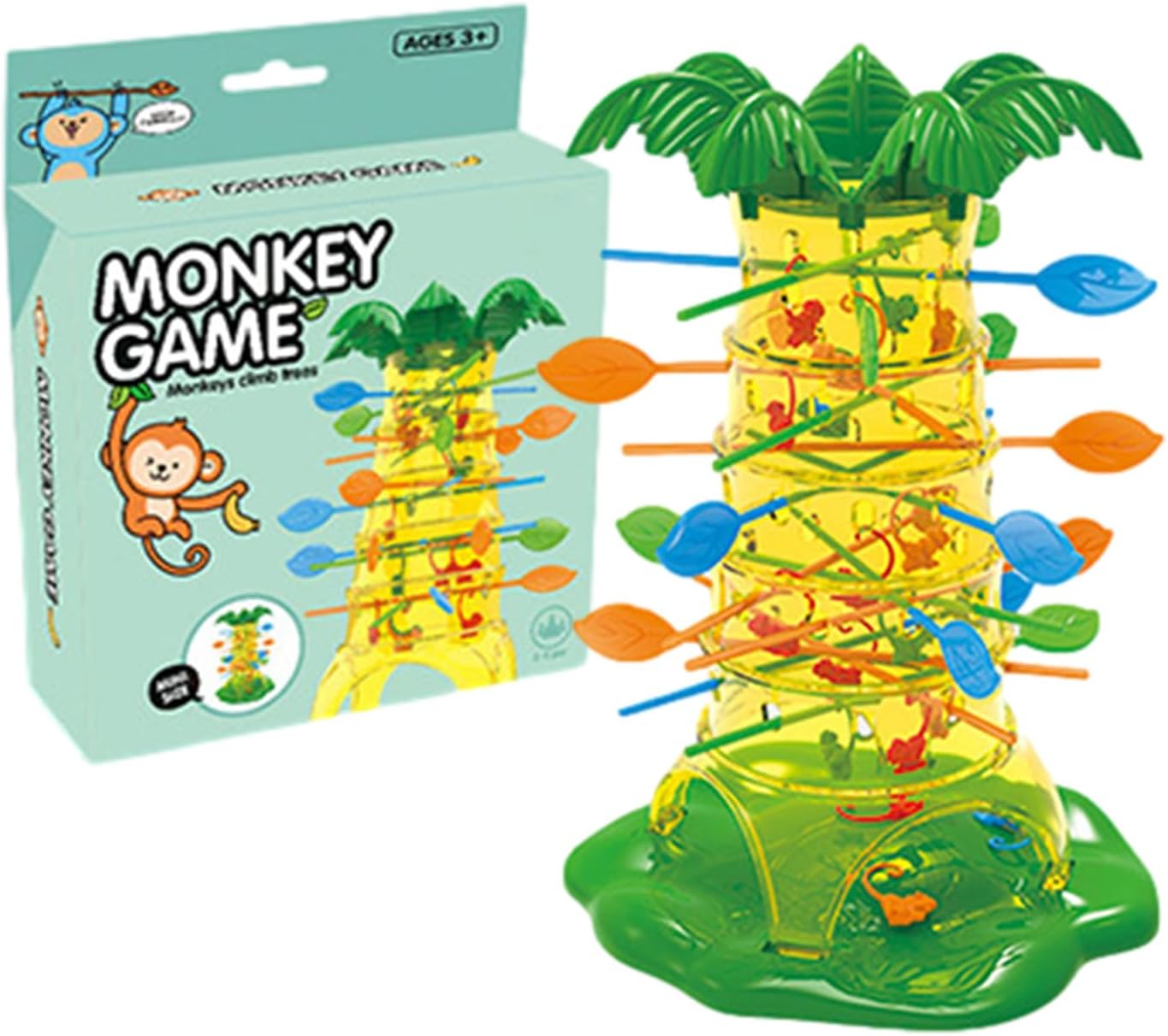 Crazy Flipping Monkey Climbing Tower Game