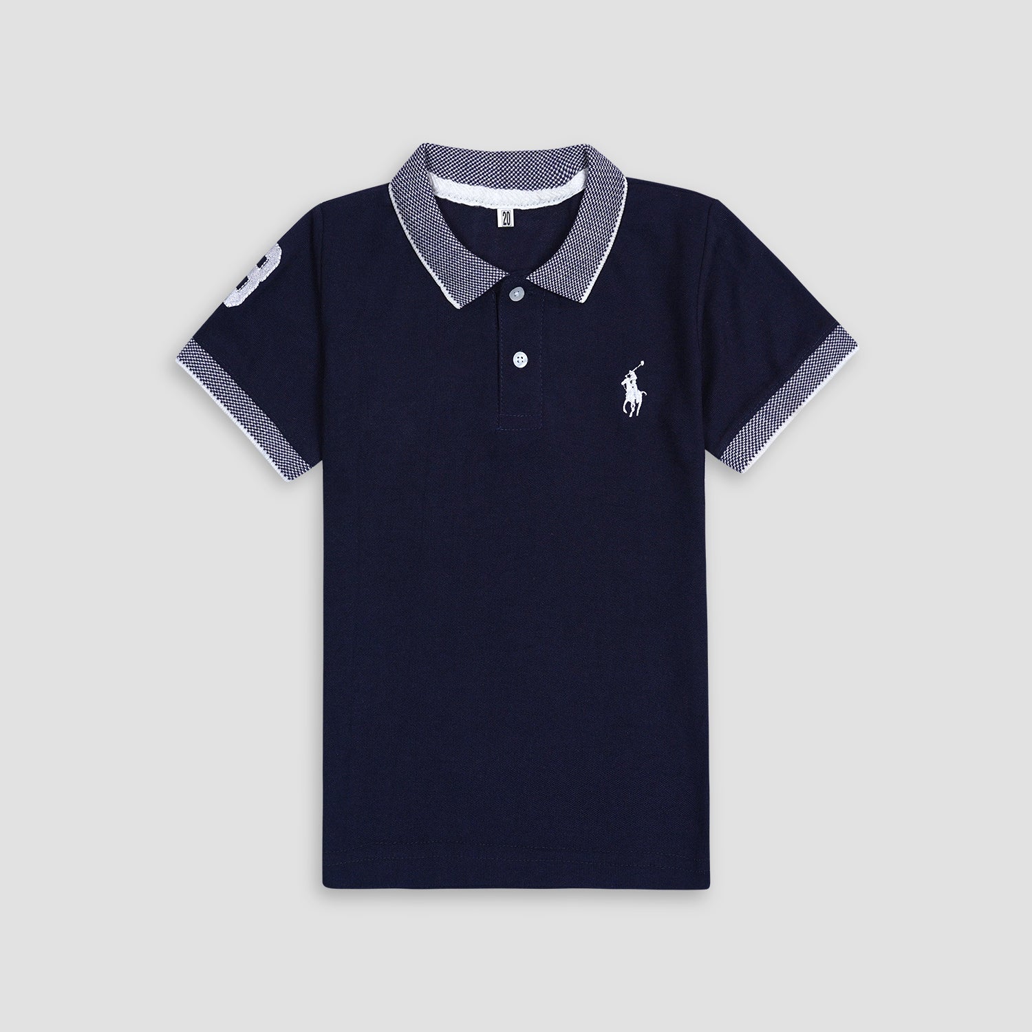 Plain Navy Polo Shirt