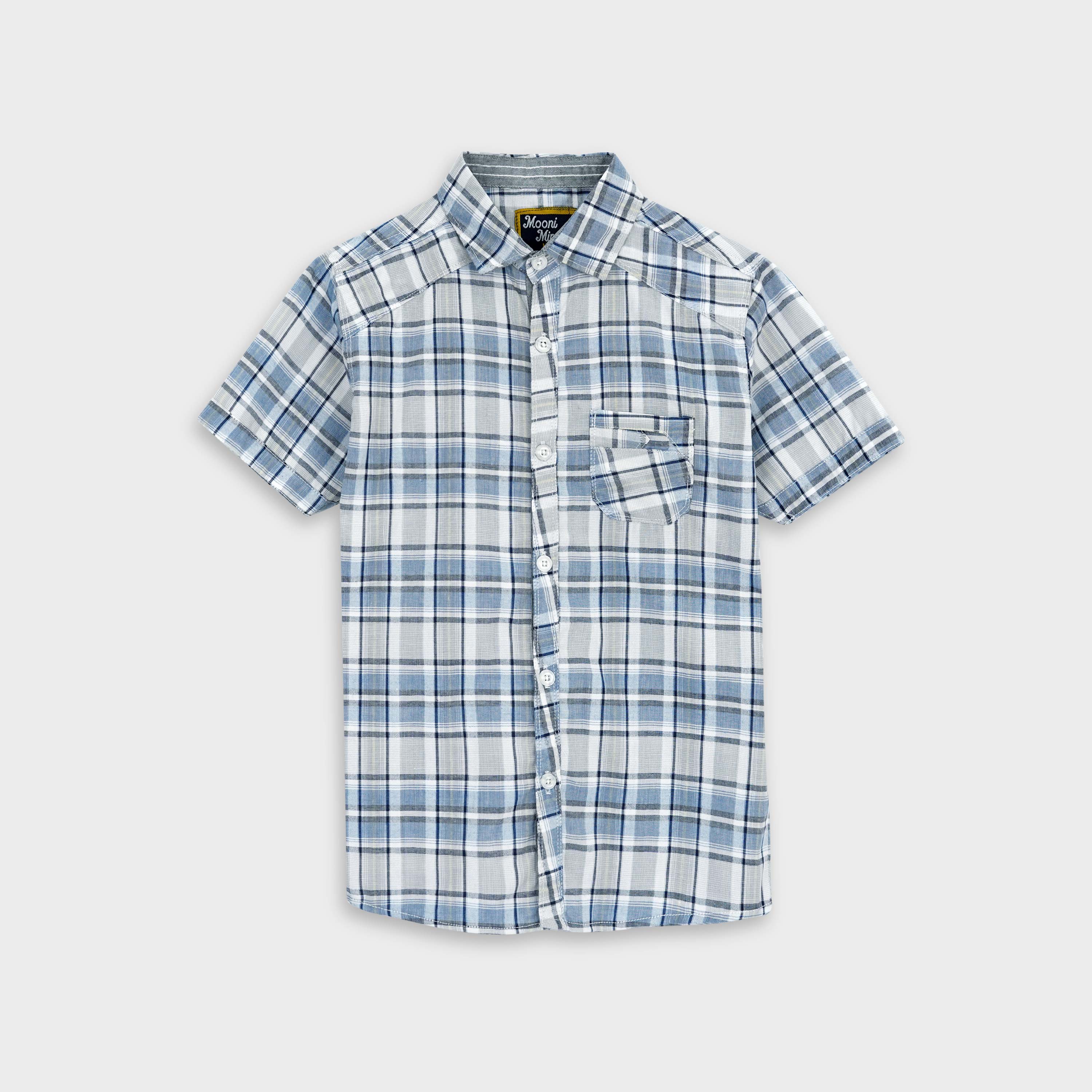 Boy's Checked Shirt 002