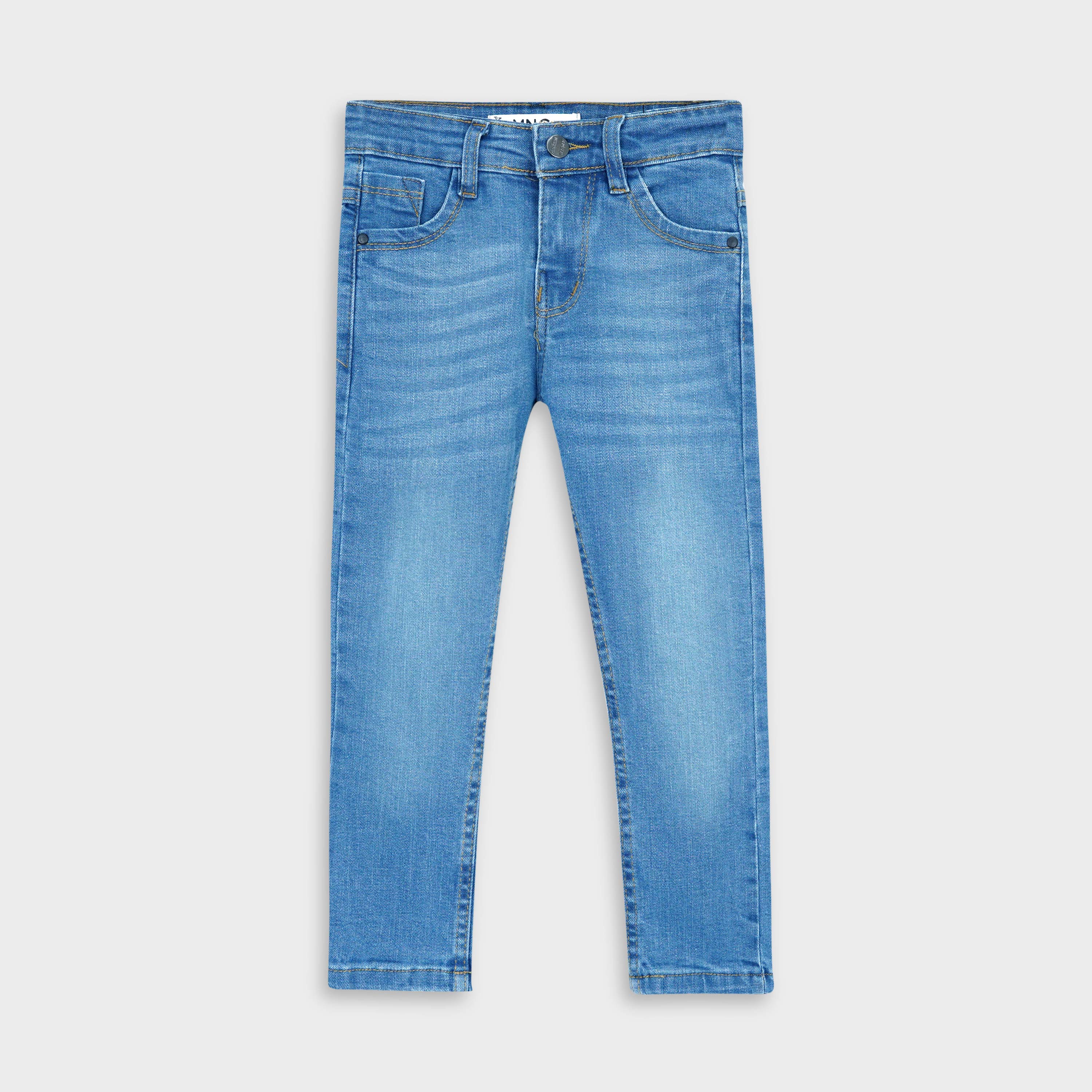 Sky Blue Slim Fit Jeans