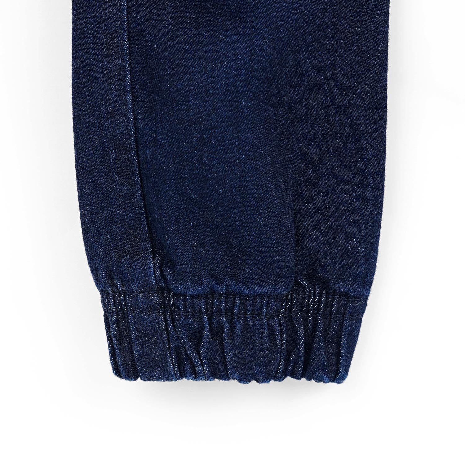 Kids Navy Knitted Jeans