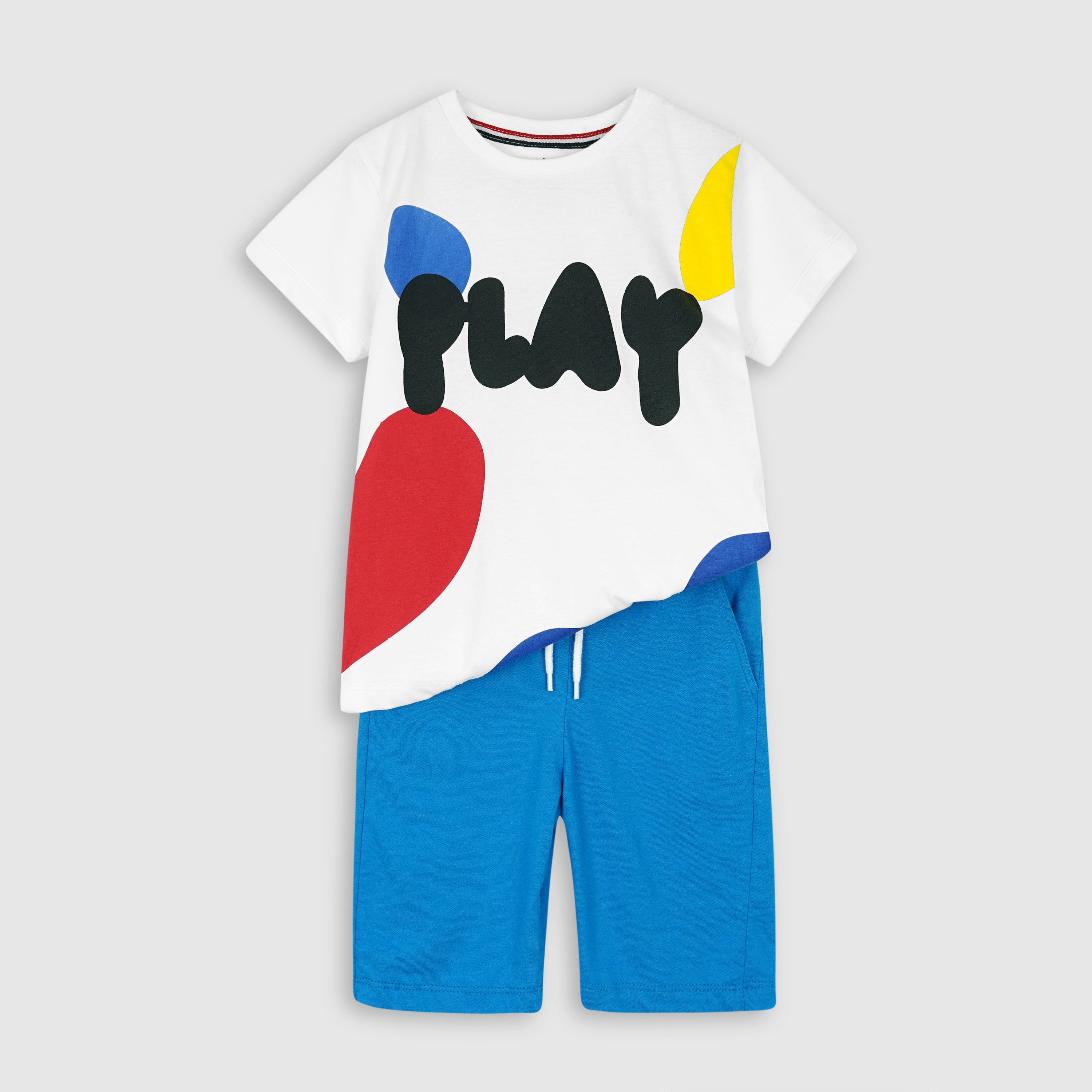 Play Printed T-shirt & Shorts Set
