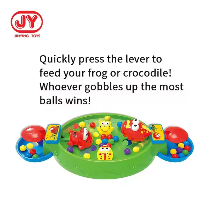 Mini Hungry Frog Eat Beading Scramble Game