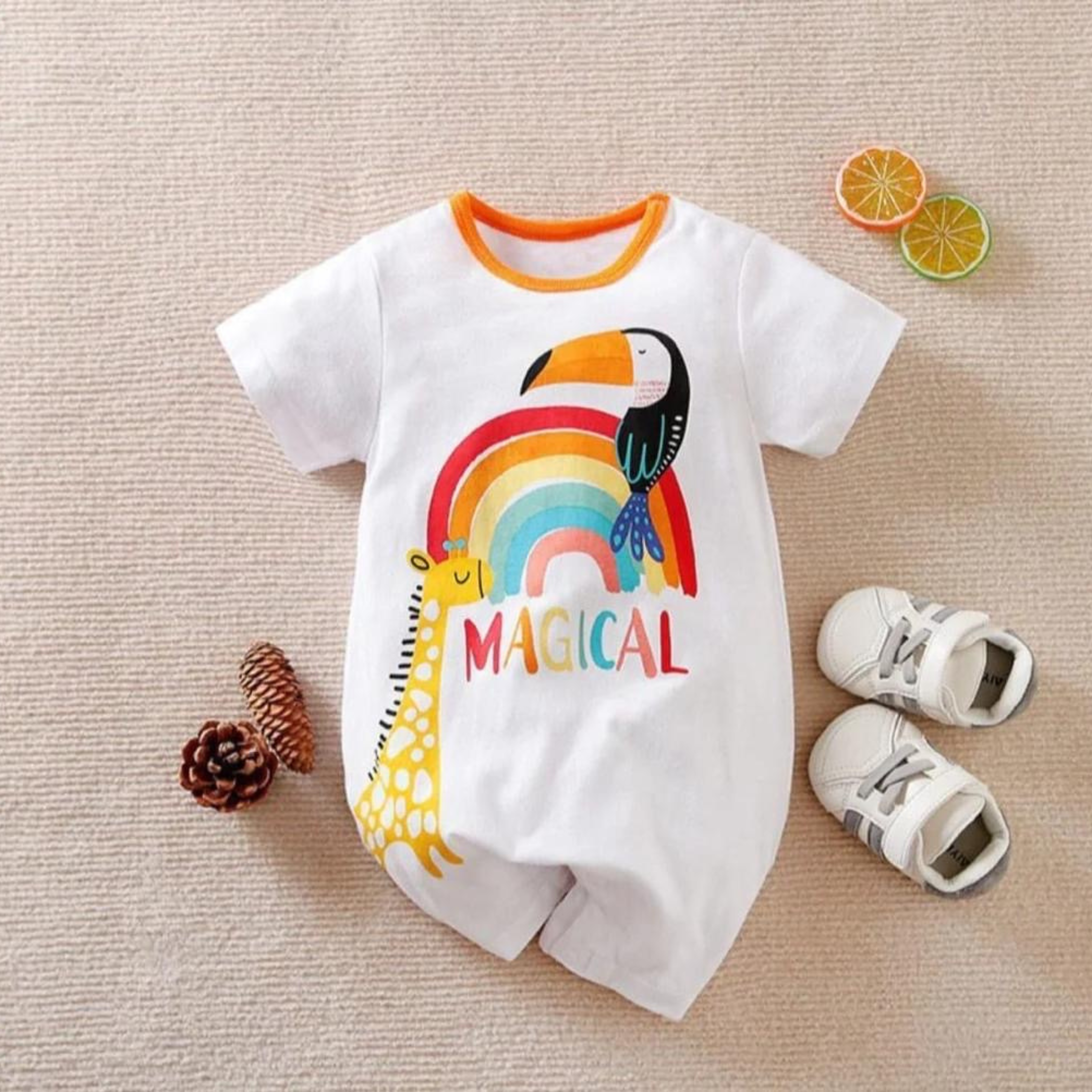 Cute Magical Printed Rompers For New Born