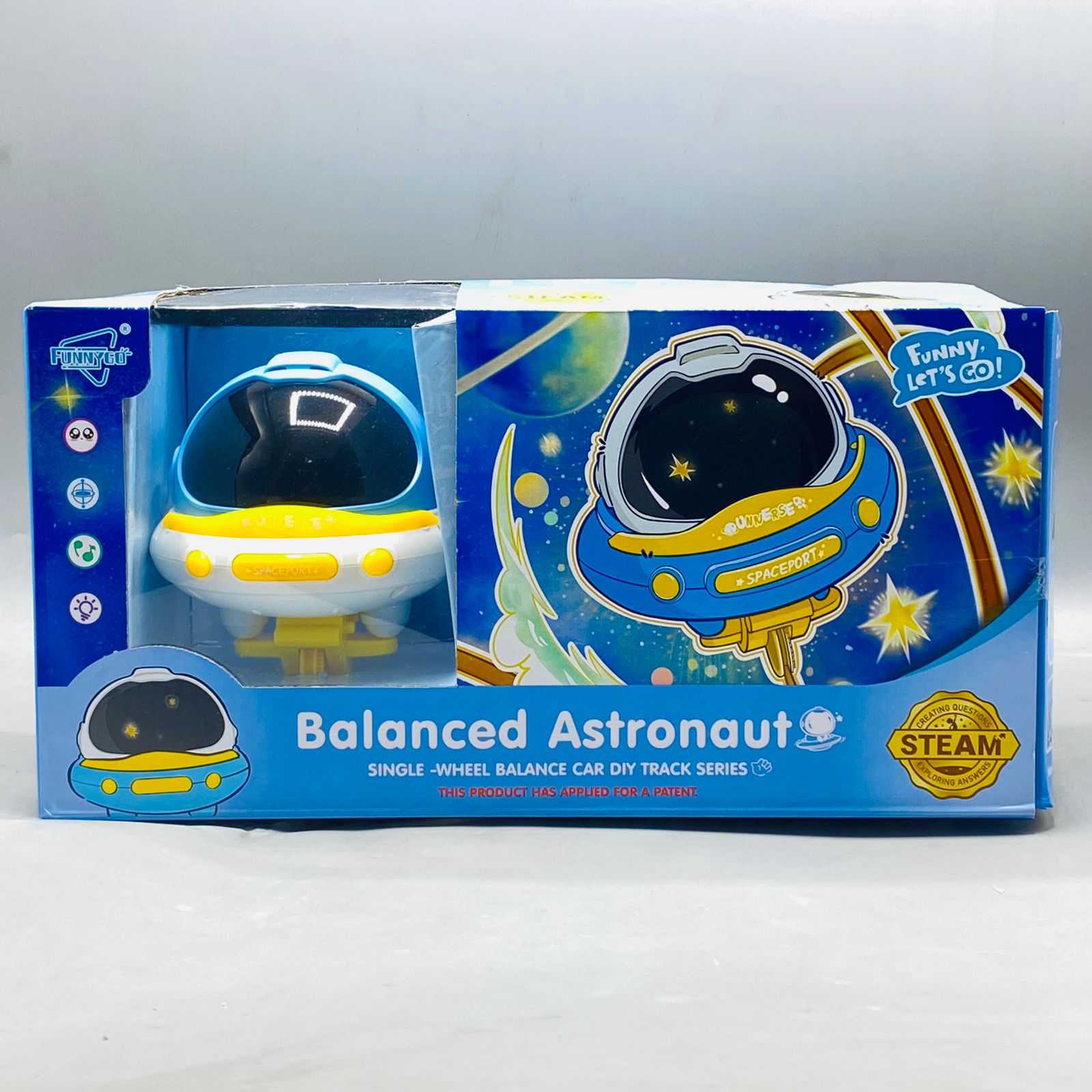 DIY Single Wheel Astronaut Balance Car With Light And Sound