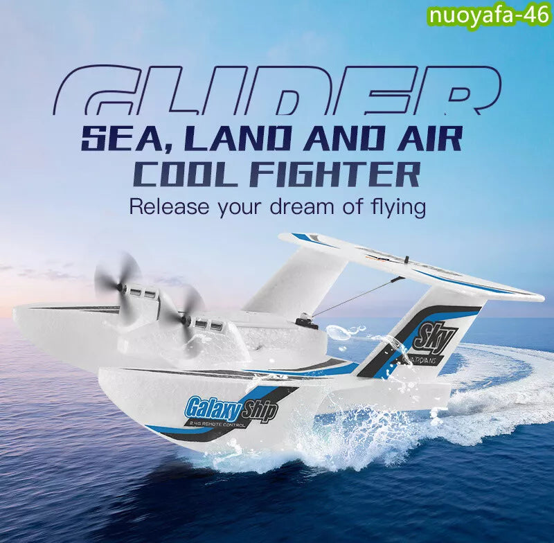 2 in 1 Remote Control Glider Galaxy Ship