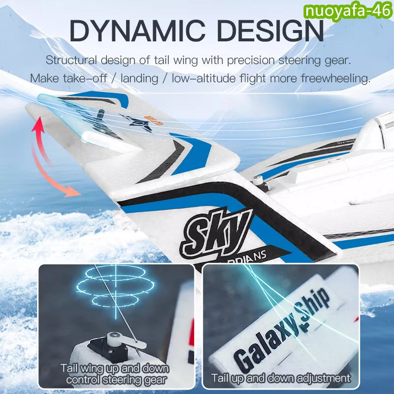 2 in 1 Remote Control Glider Galaxy Ship